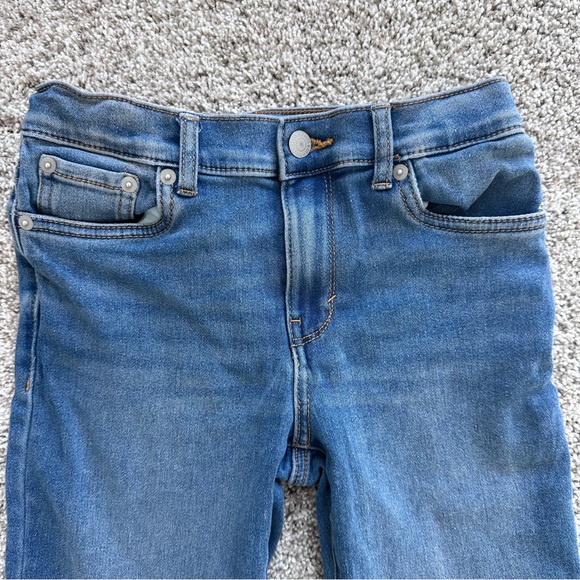 Levi’s 726 Flare Jeans Girls Size 10 Medium Wash Bootcut Denim Mid Rise Classic - Picture 2 of 10